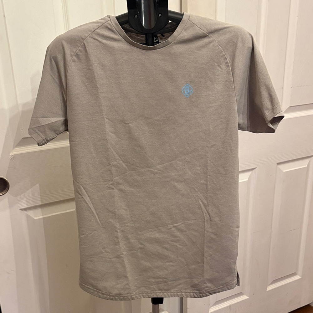 Baseball lifestyle 101 Stylish Light Gray Short Sleeve Men's Tee